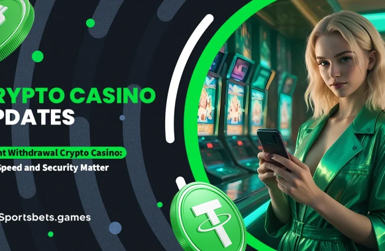 Instant Withdrawal Crypto Casino: Why Speed and Security Matter